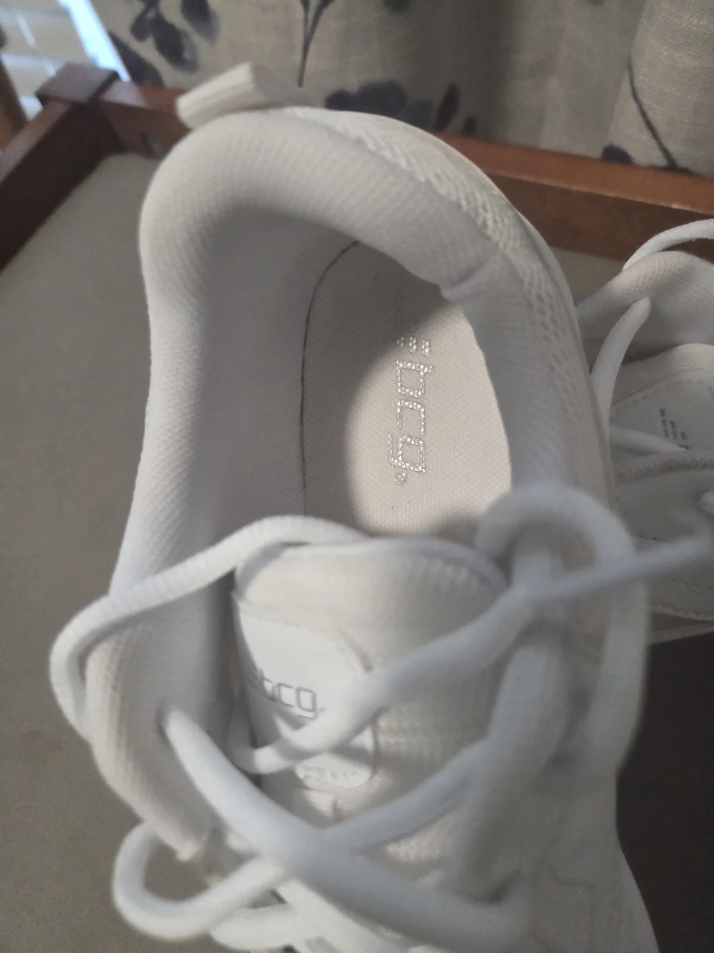 bcg White Lace-Up Athletic Sneakers